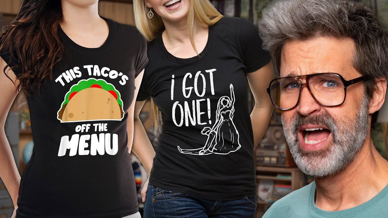 Still from Ranking Cringey Bachelorette Shirts