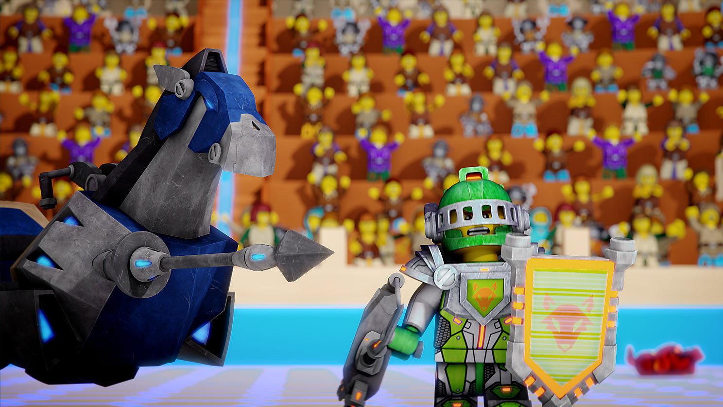 Still from Joust Game on Aaron!