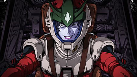 Still from Mobile Suit Gundam 0083: Stardust Memory - The Mayfly of Space 2