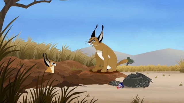 Still from Caracal-Minton