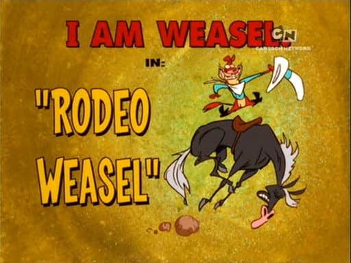 Still from Rodeo Weasel