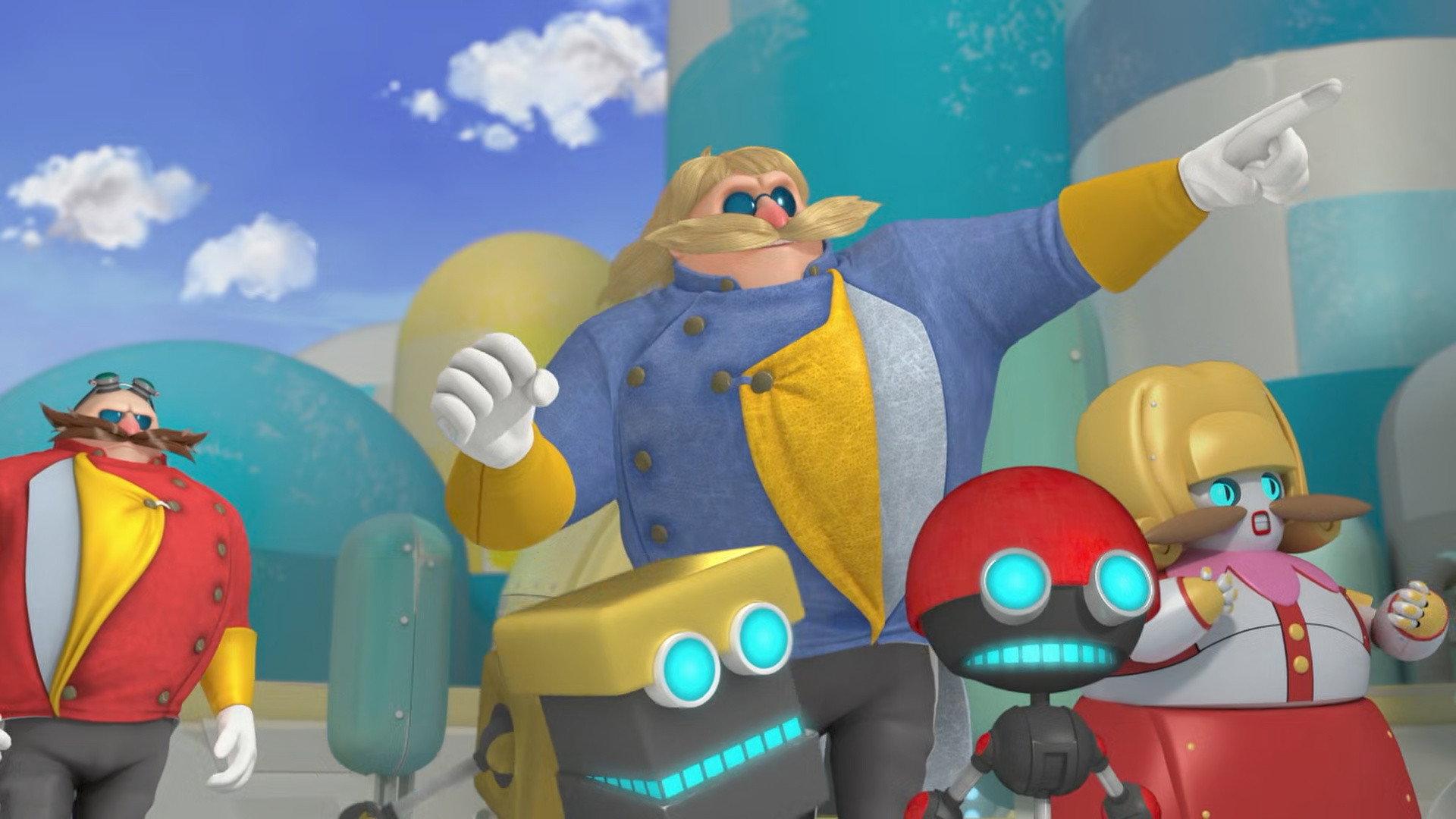 Still from Eggman Family Vacation