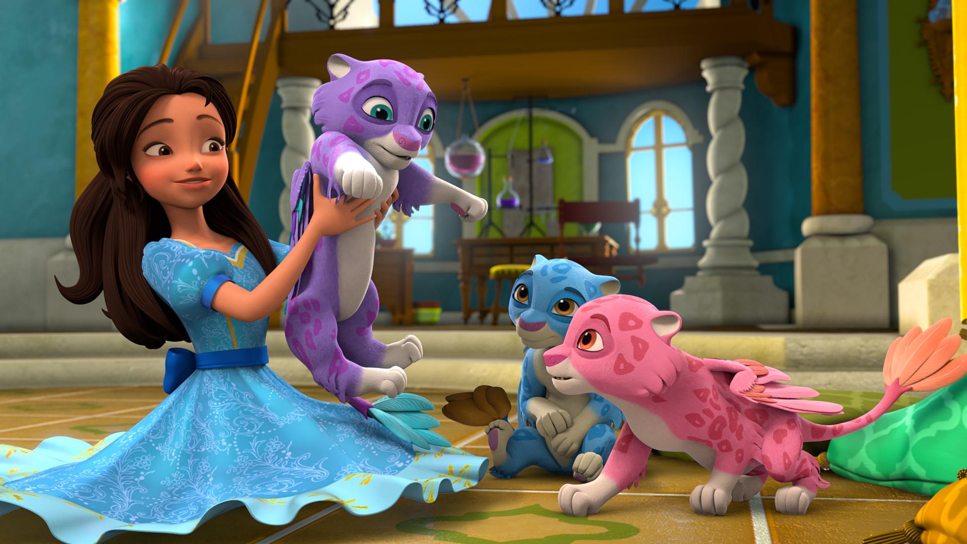 Still from Three Jaquins and a Princess