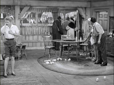 Still from Lucy Raises Chickens