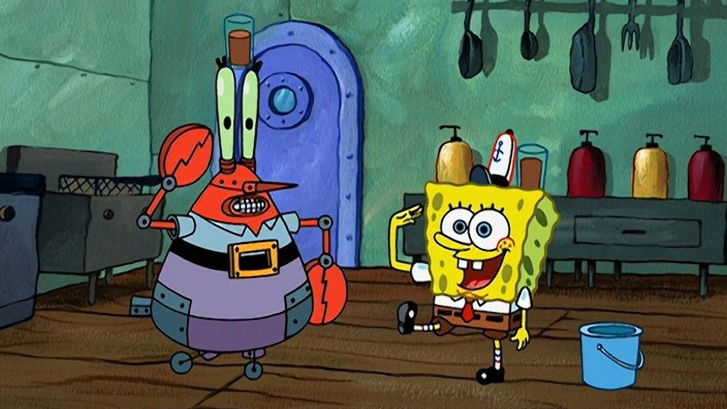 Still from Imitation Krabs