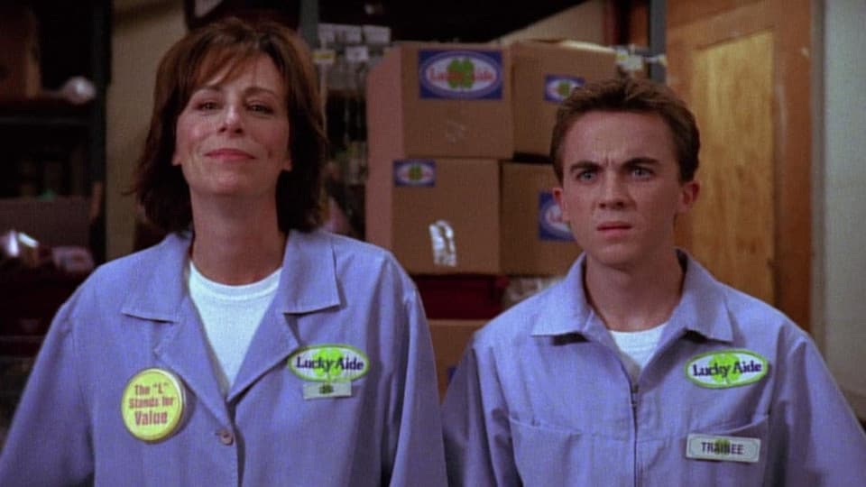 Still from Malcolm's Job