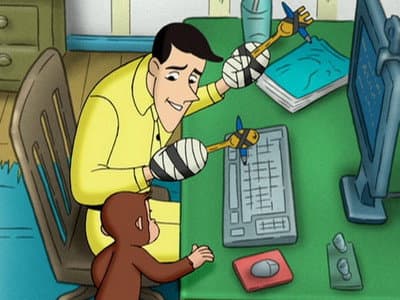 Still from The Man With Monkey Hands