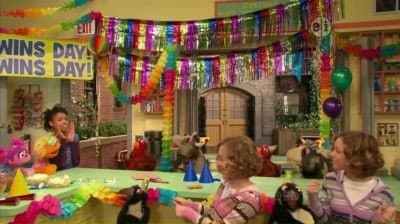 Still from Twins Day on Sesame Street