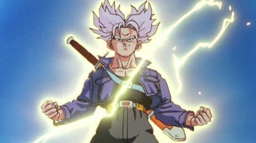 Still from I Will Defeat Frieza! Another Super Saiyan!