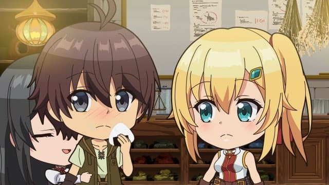 Still from Doki Doki! Mini Mini! Hidden Dungeon Theater #11: Beautiful-Girl Onigiri