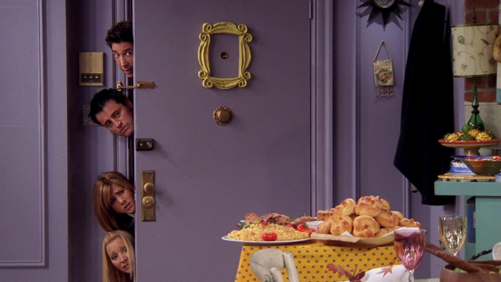 Still from The One with the Late Thanksgiving
