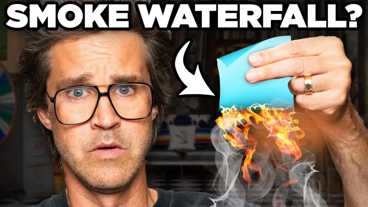 Still from We Try Science Experiments Without Instructions