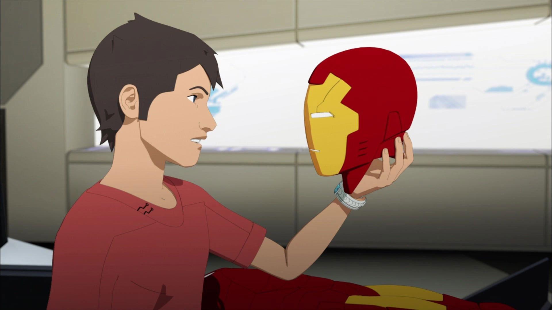 Still from Man and Iron Man