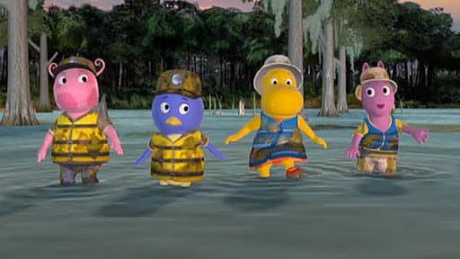 Still from The Swamp Creature