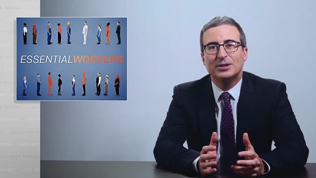 Still from Essential Workers
