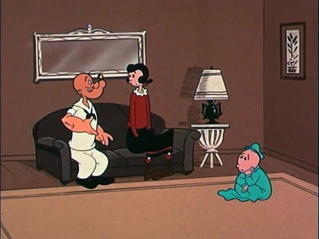 Still from The Baby Contest