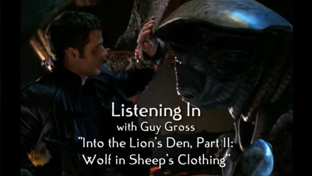 Still from Listening In With Composer Guy Gross: “Into The Lion’s Den, Part II: Wolf In Sheep’s Clothing”