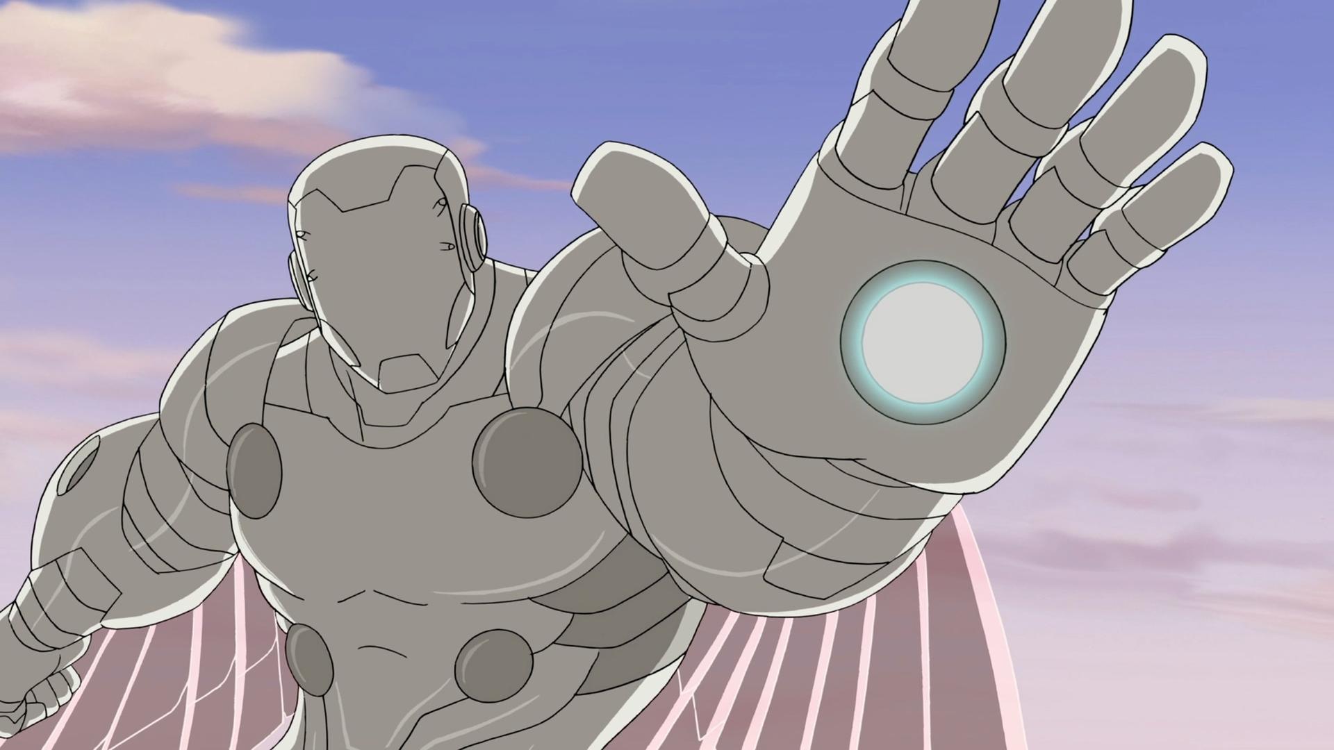 Still from Super Adaptoid