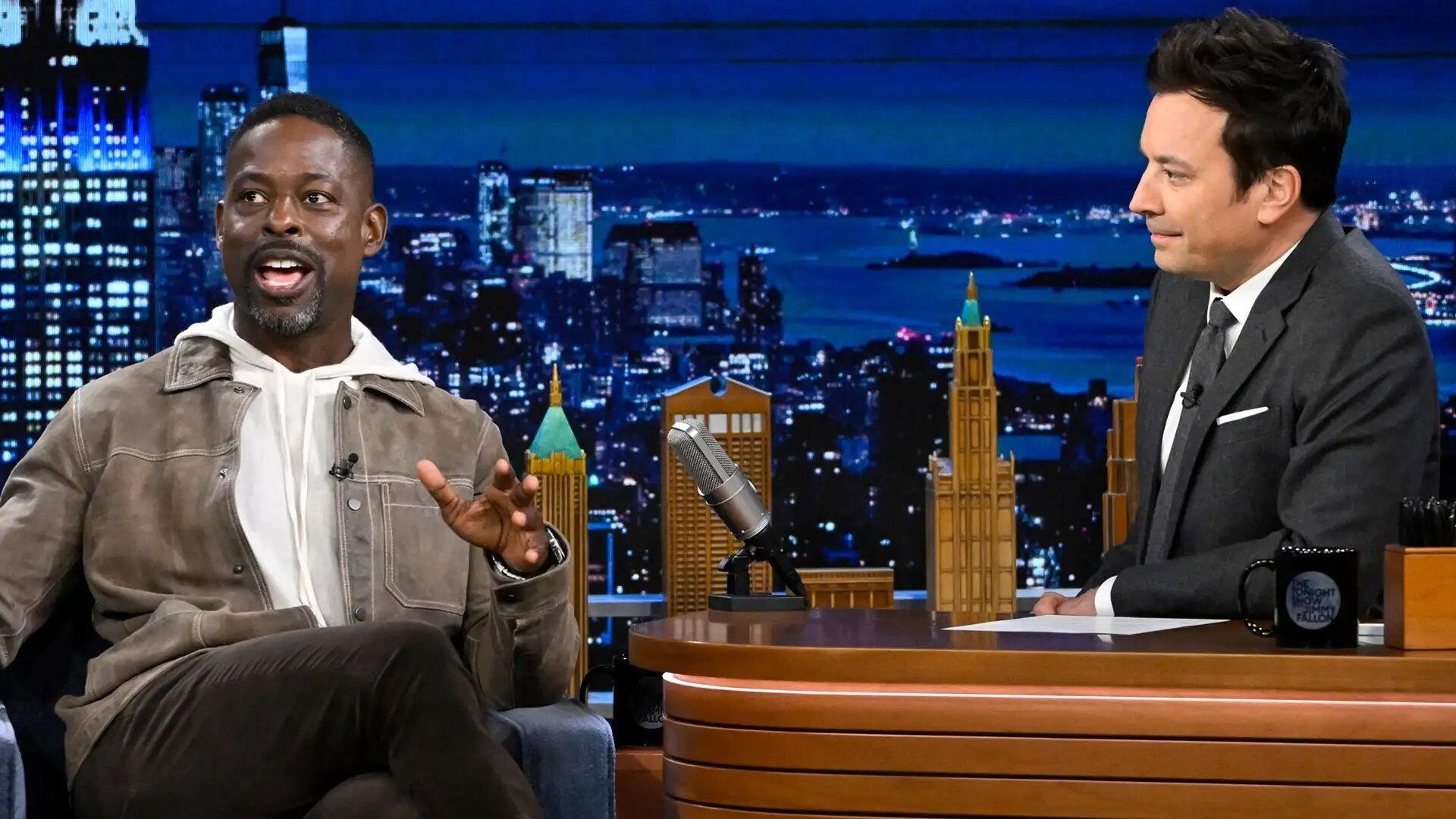 Still from Sterling K. Brown, Jenna Bush Hager & Barbara Pierce Bush, Davido
