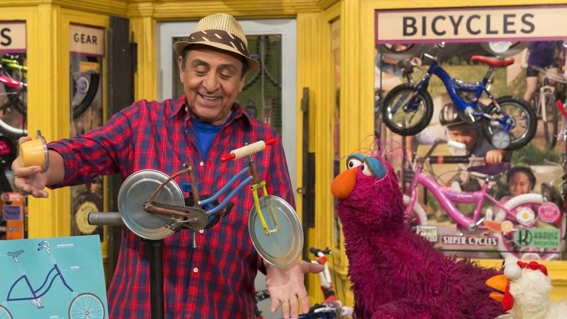 Still from A Bicycle Built by Two