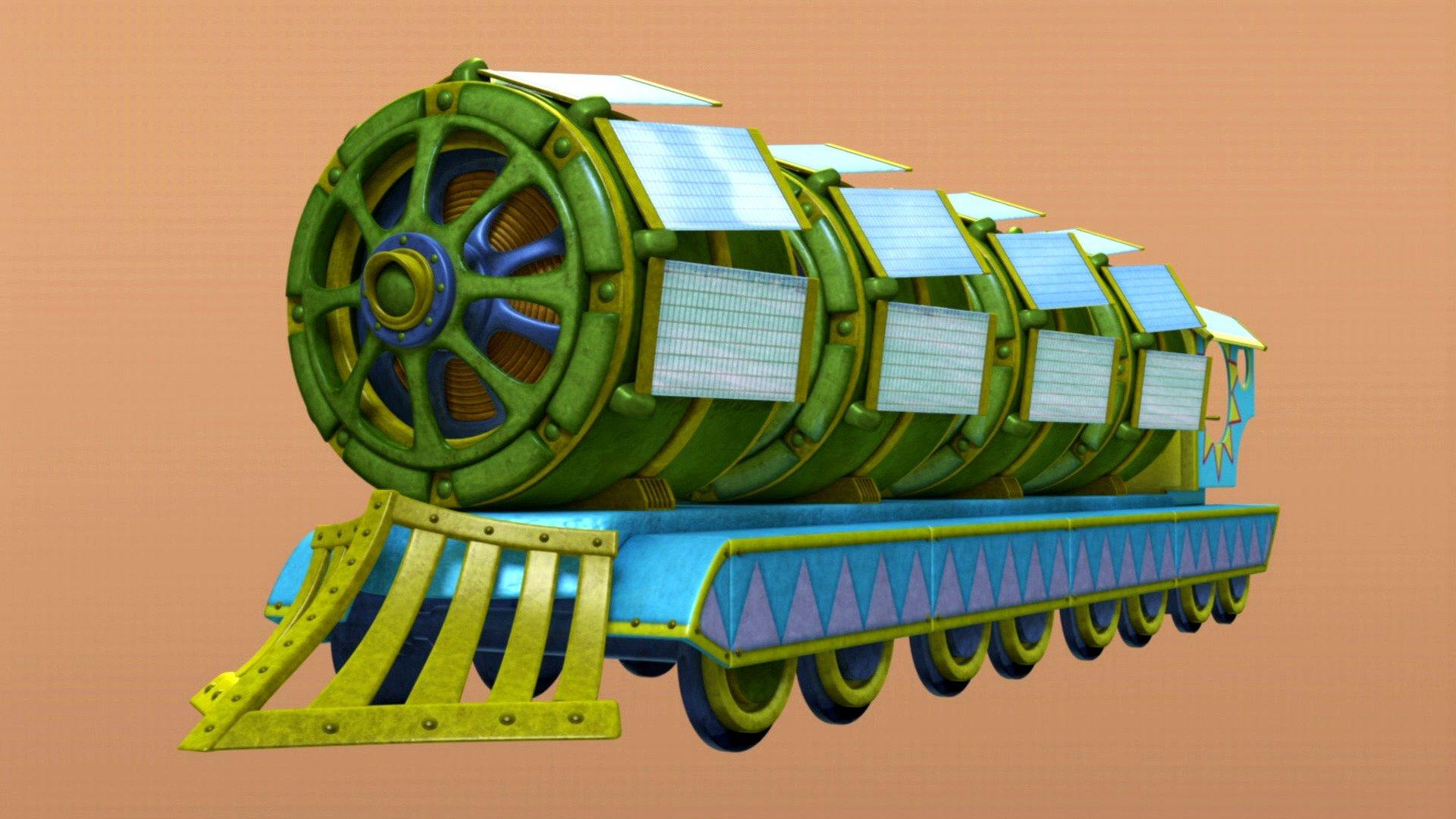 Still from Solar Train