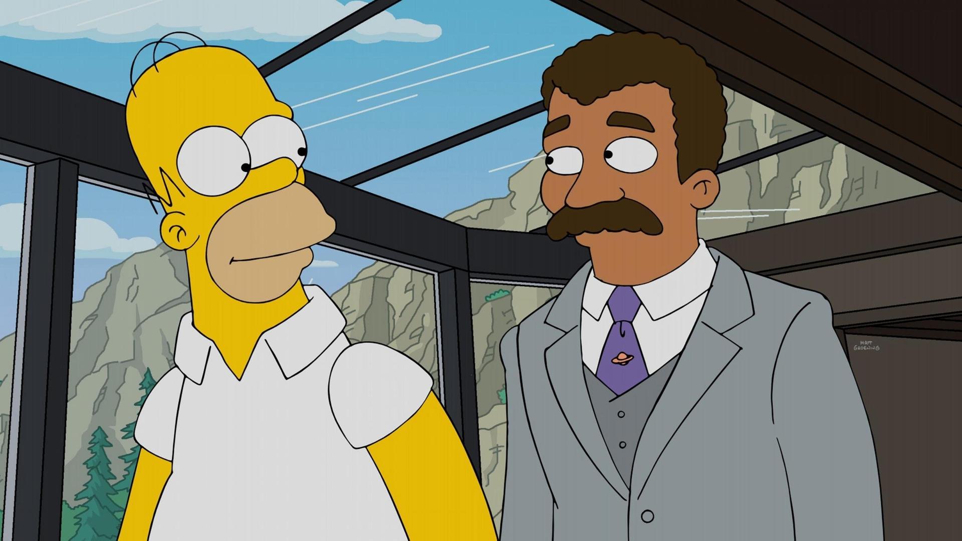 Still from The Caper Chase