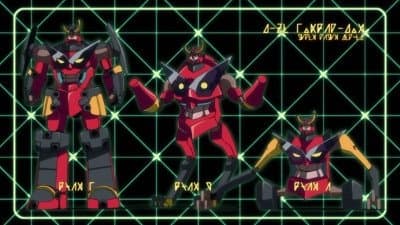 Still from Gurren Lagann Parallel Works 2-6: Gunmen Symphony
