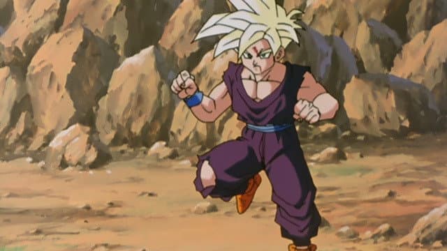 Still from Get Angry, Gohan! Release Your Hidden Power!