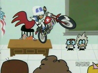 Still from Poppa Wheely