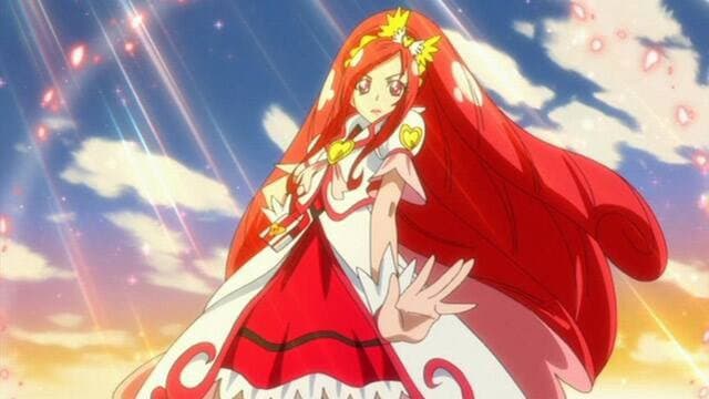 Still from She Appears in the Midst of Danger! The New Warrior, Cure Ace!