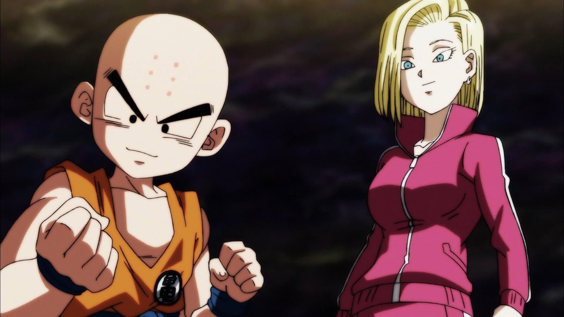 Still from Show Them! Krillin's Underlying Strength!
