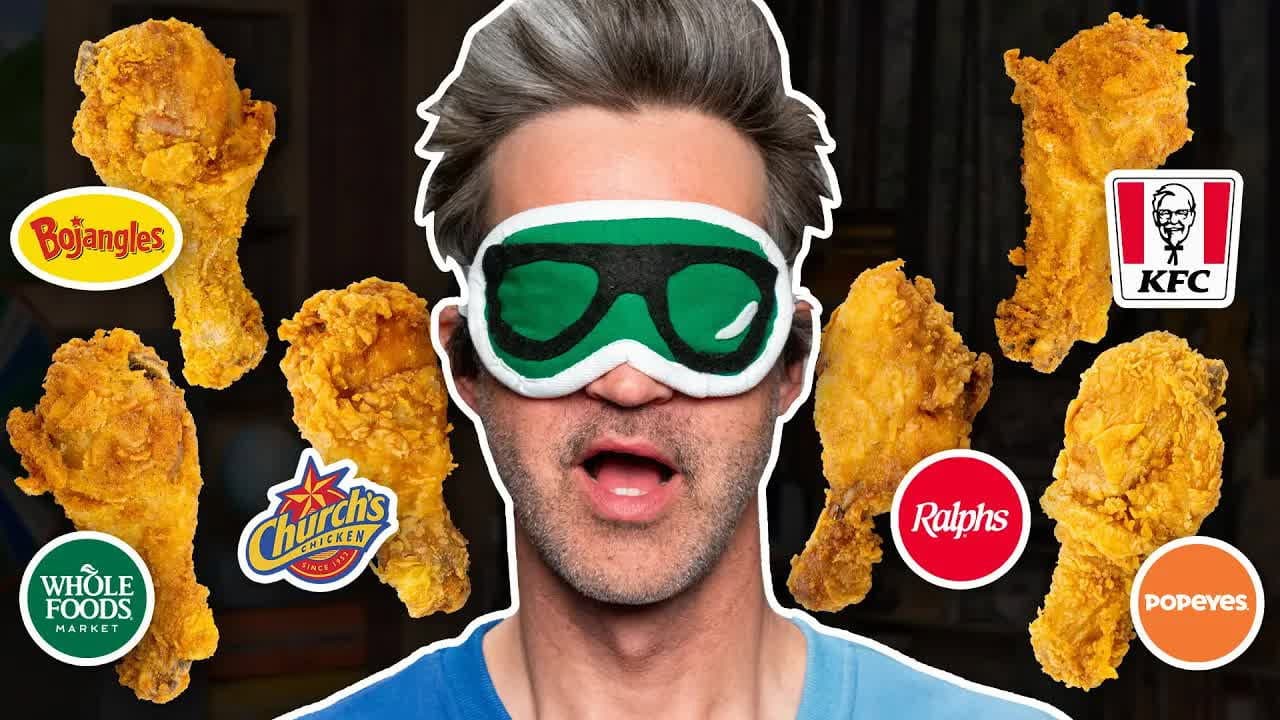 Still from Blind Fried Chicken Taste Test