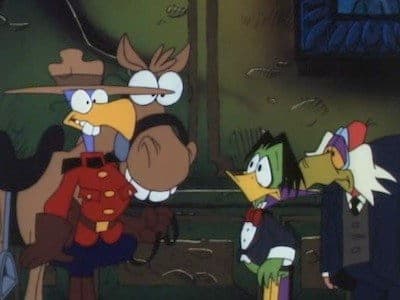 Still from A Mountie Always Gets His Duck