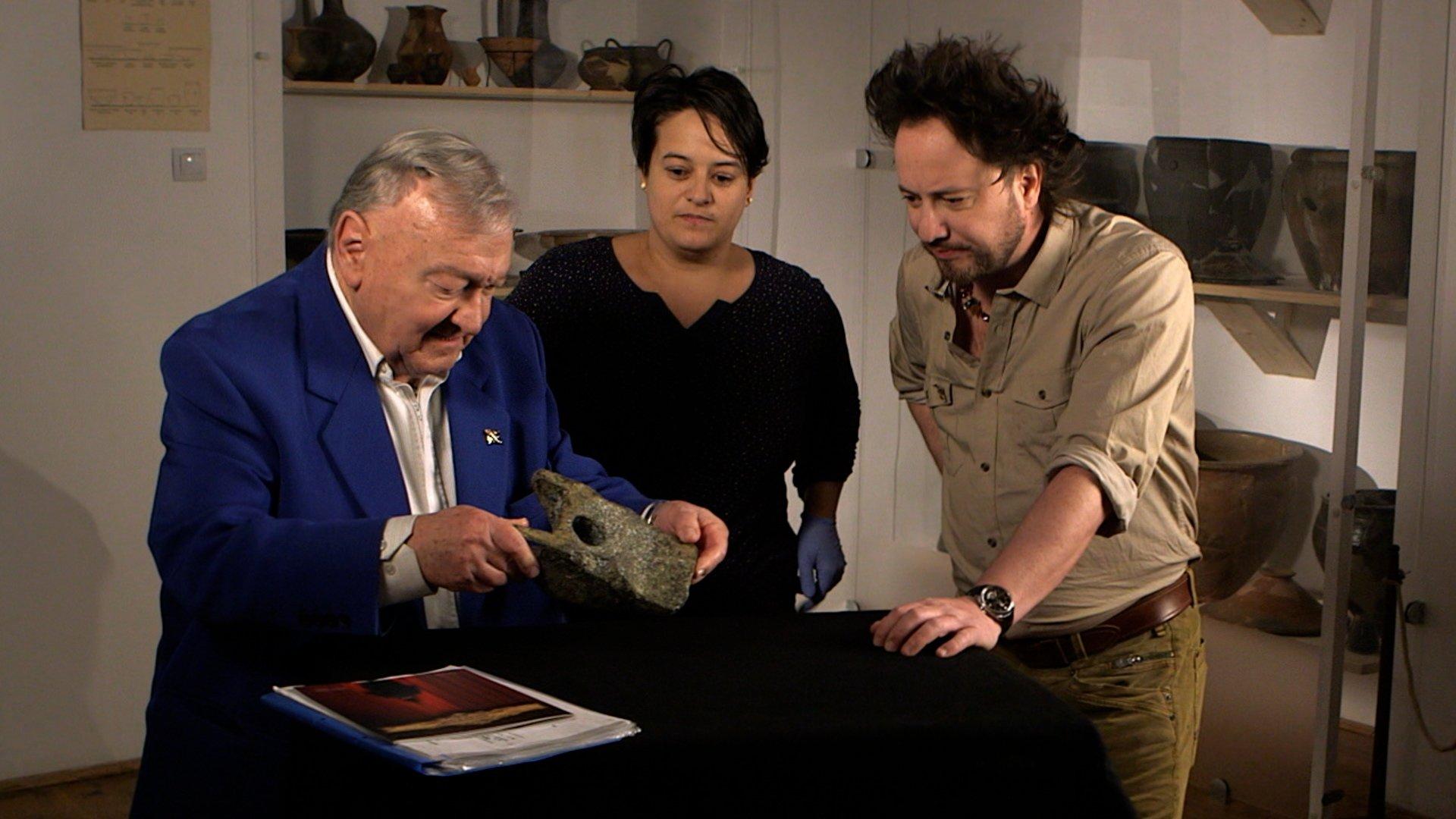 Still from Ancient Aliens On Location: Mysterious Artifacts