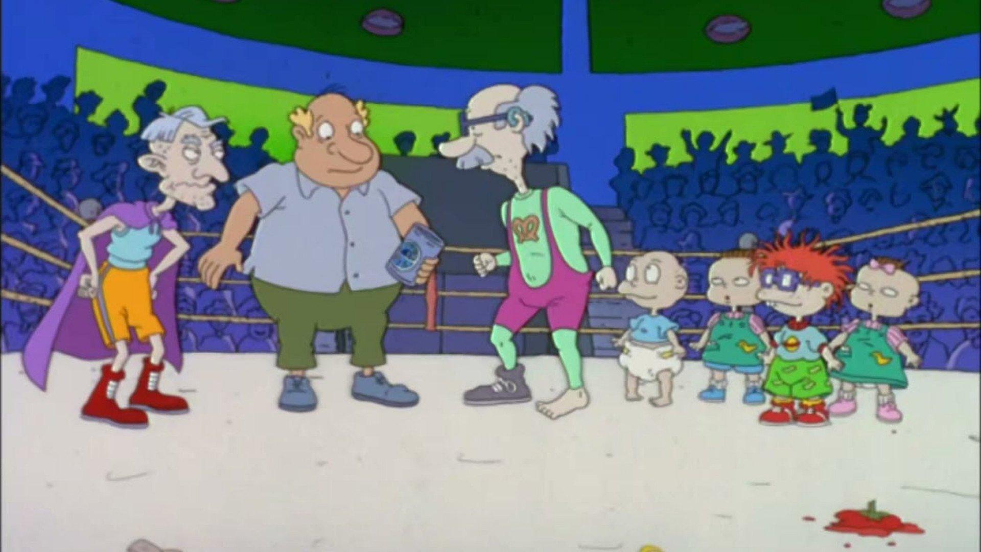 Still from Wrestling Grandpa
