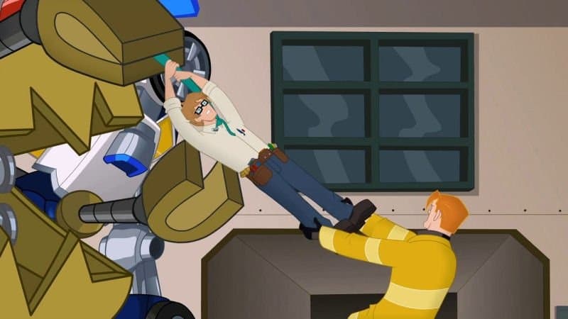 Still from The Island of Misfit Tech