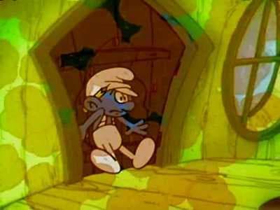 Still from No Smurf Is An Island