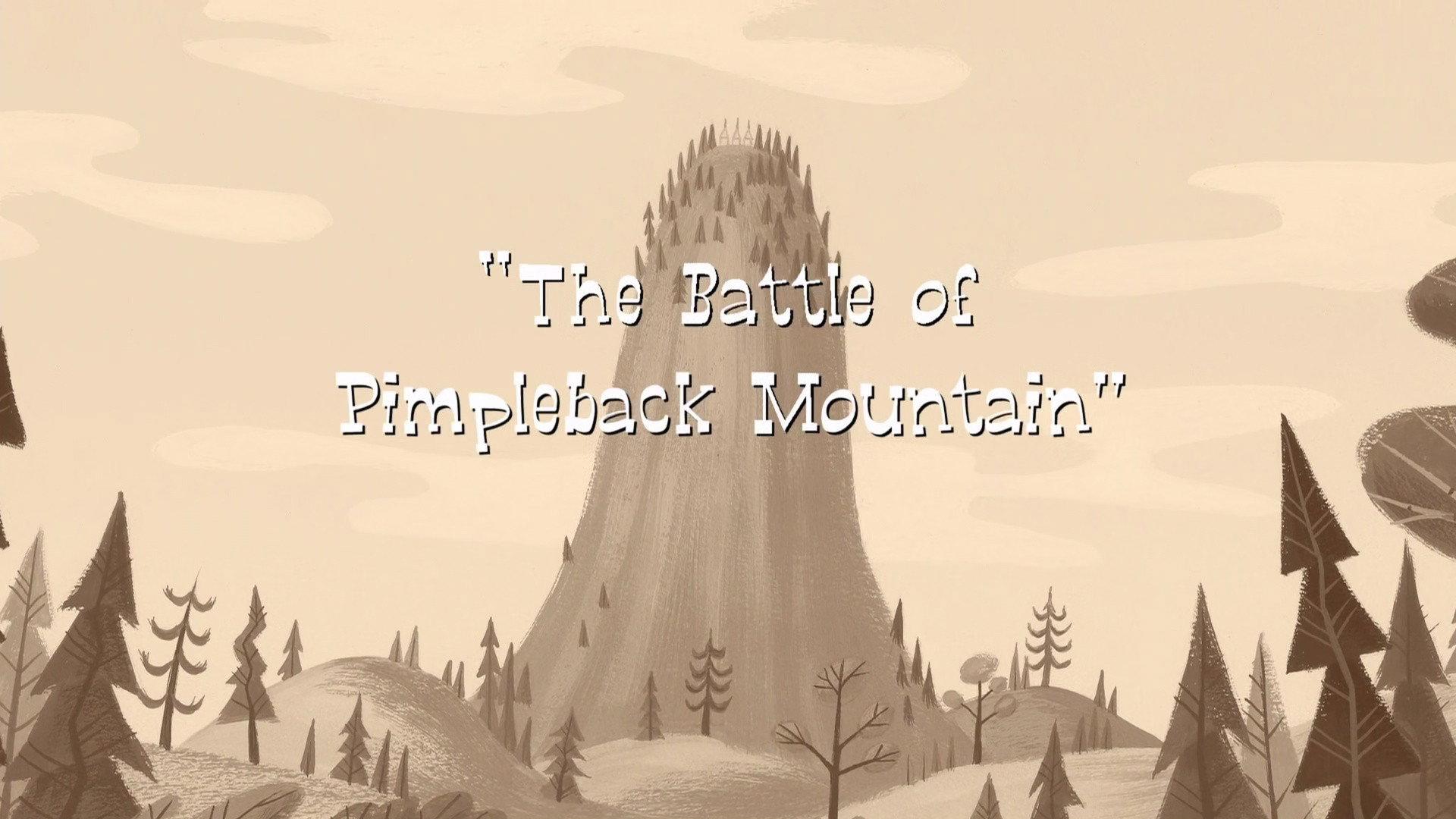 Still from The Battle of Pimpleback Mountain
