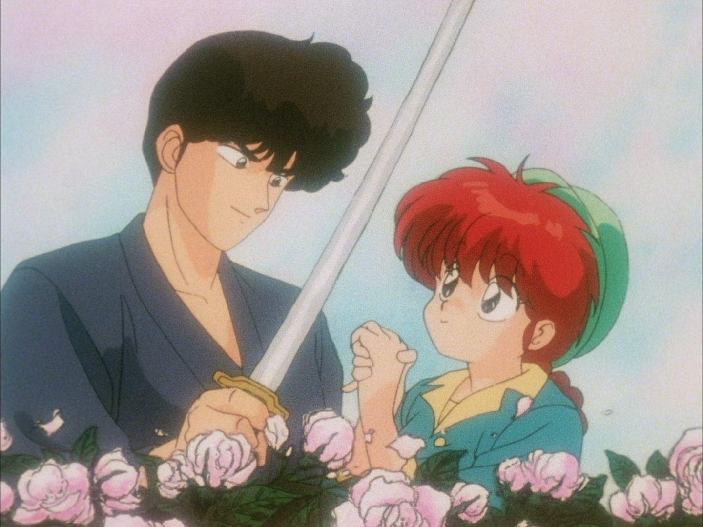 Still from Ranma And Kuno's... First Kiss