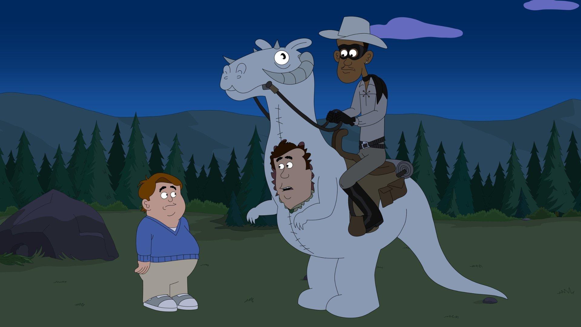 Still from Write 'Em Cowboy