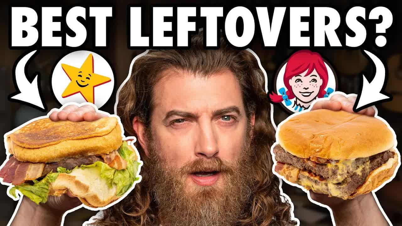 Still from What's The Best Reheated Fast Food Burger?