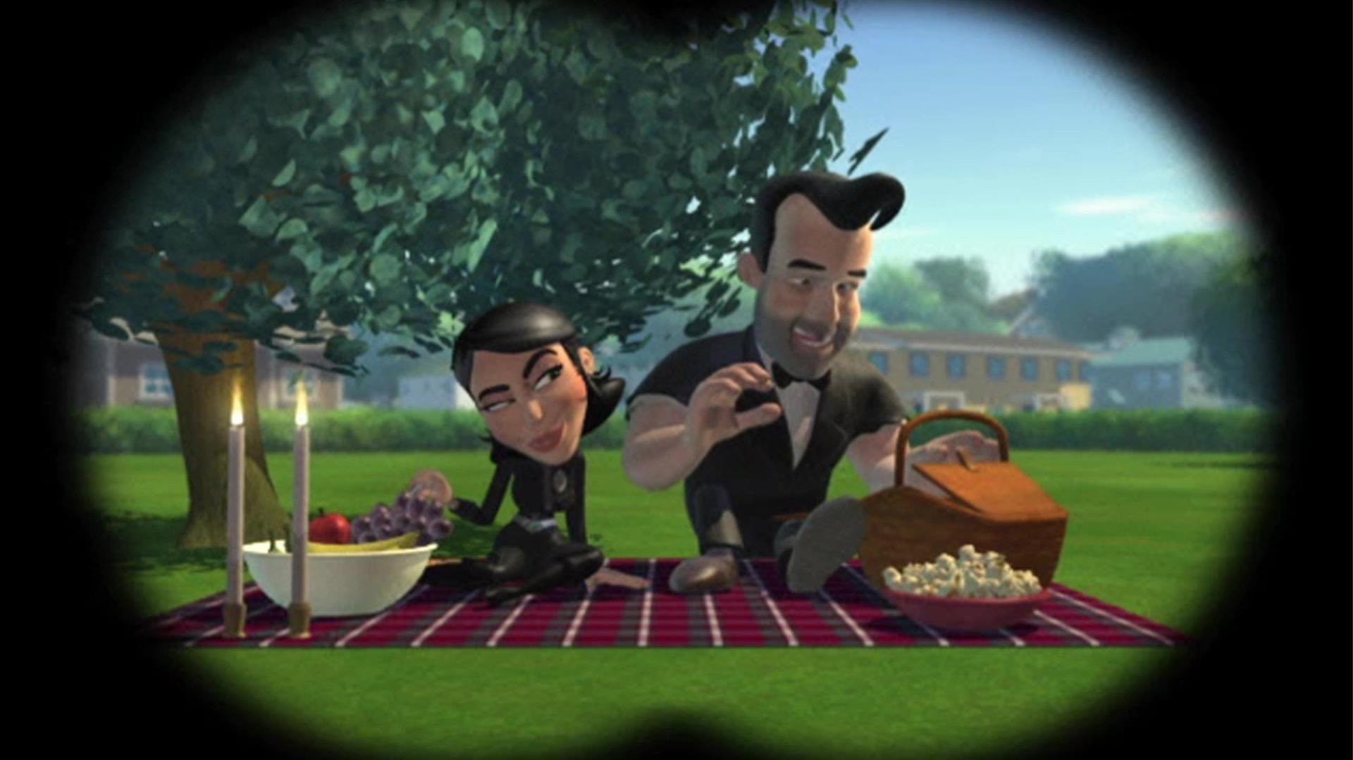 Still from My Big Fat Spy Wedding