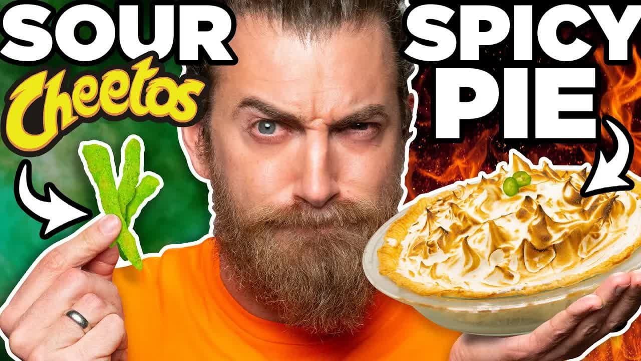 Still from Spicy Sour Food vs. Sour Spicy Food Taste Test
