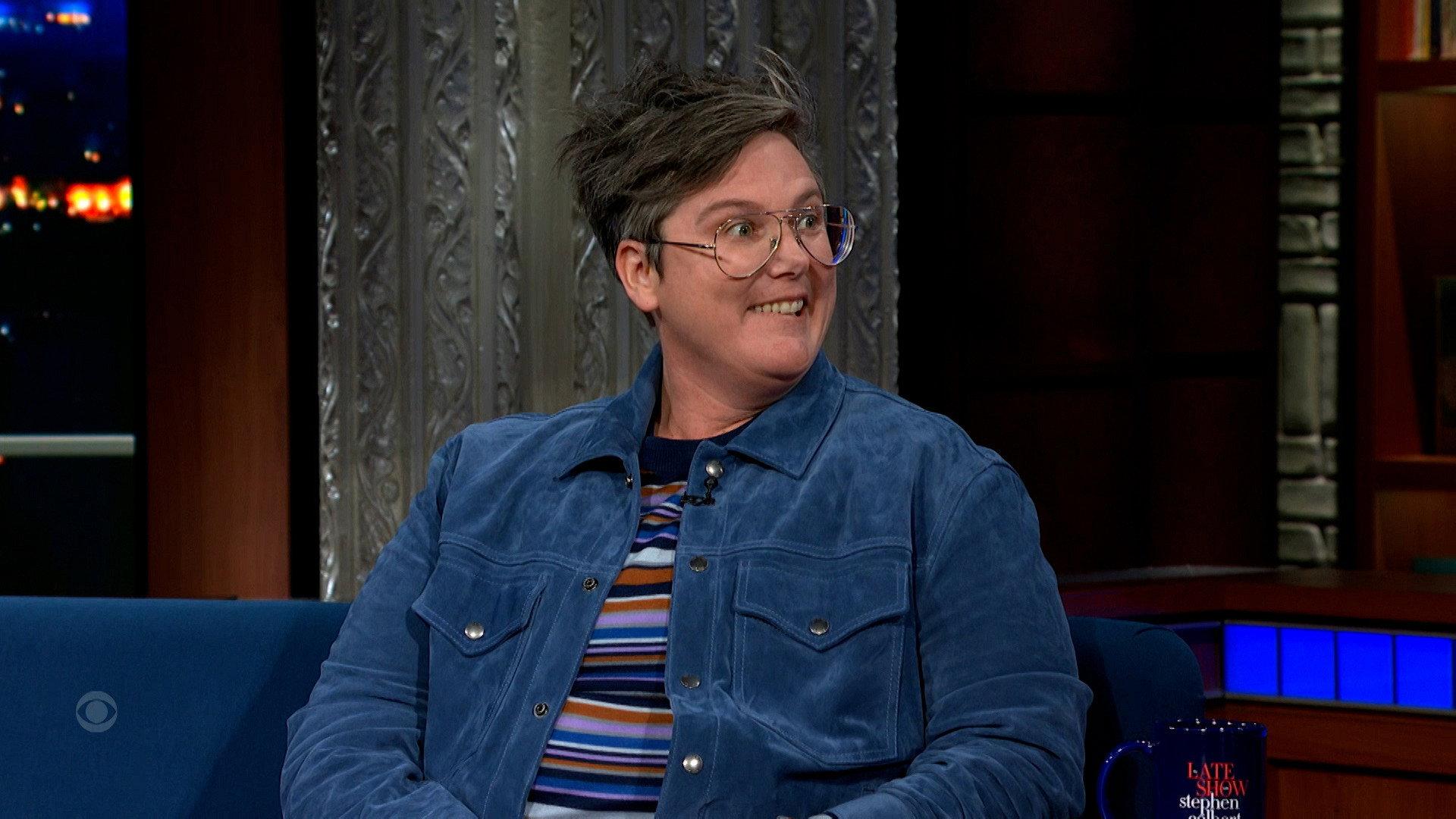 Still from Hannah Gadsby, Sandra Bullock, Buffalo Nichols