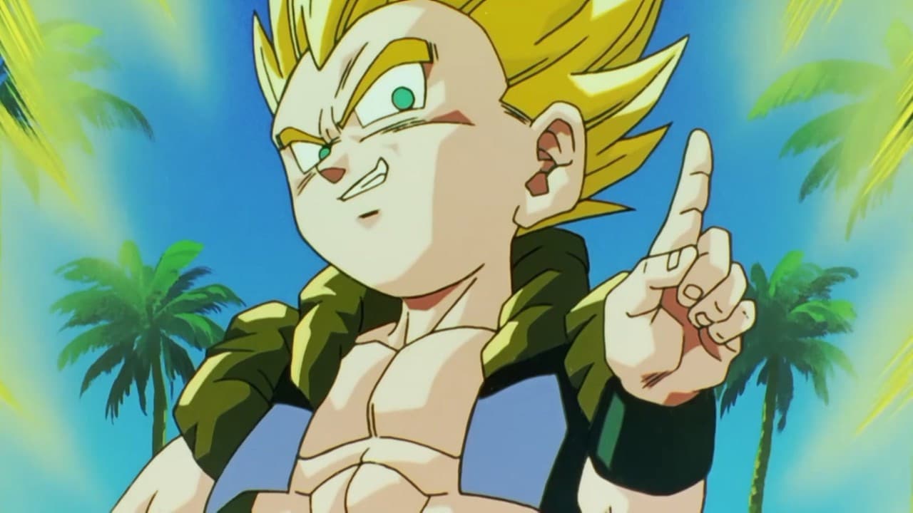 Still from The Powering Up Continues? Super Gotenks is Achieved!