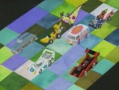 Still from Dexter's Wacky Races