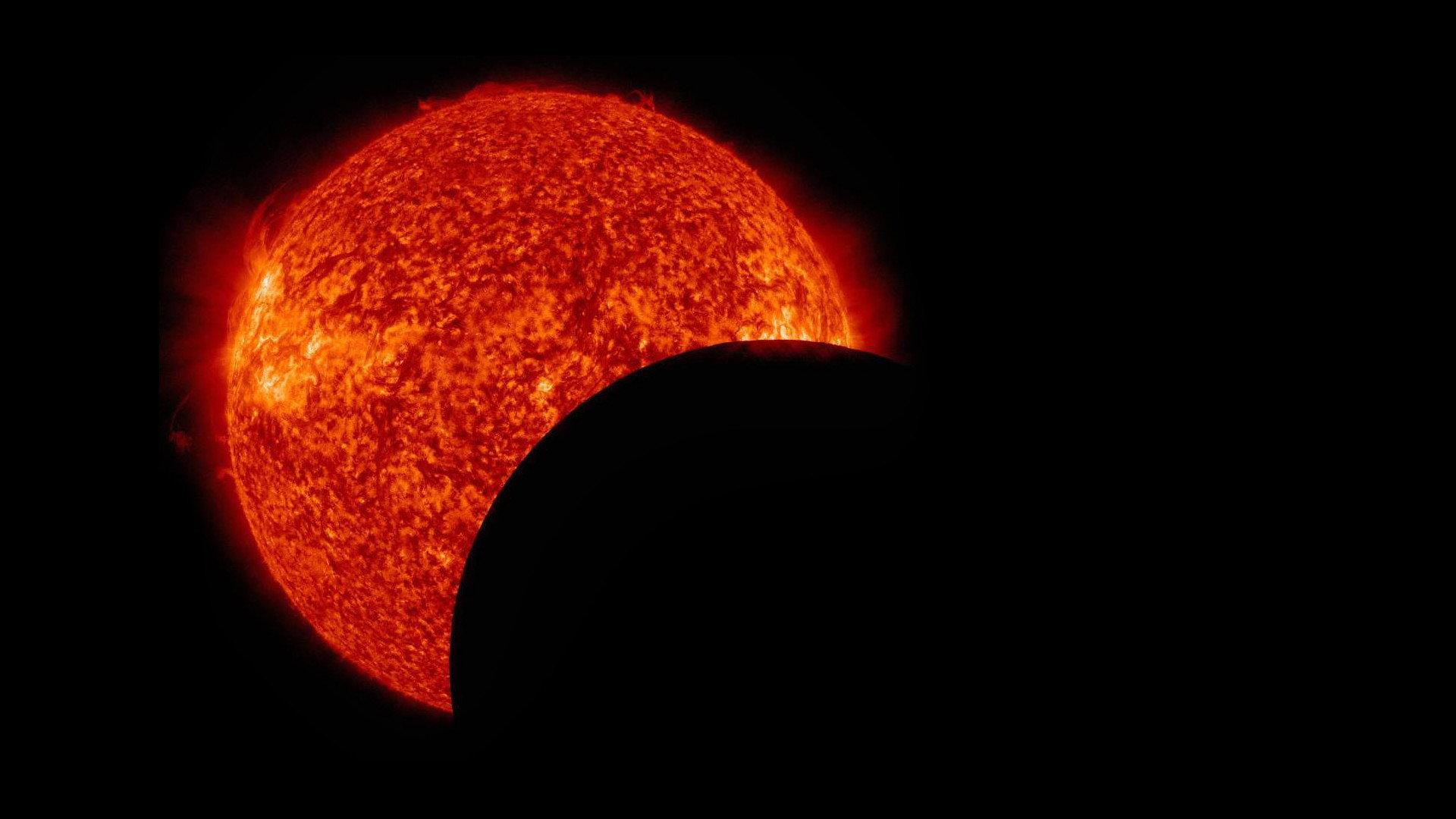 Still from Eclipse Over America
