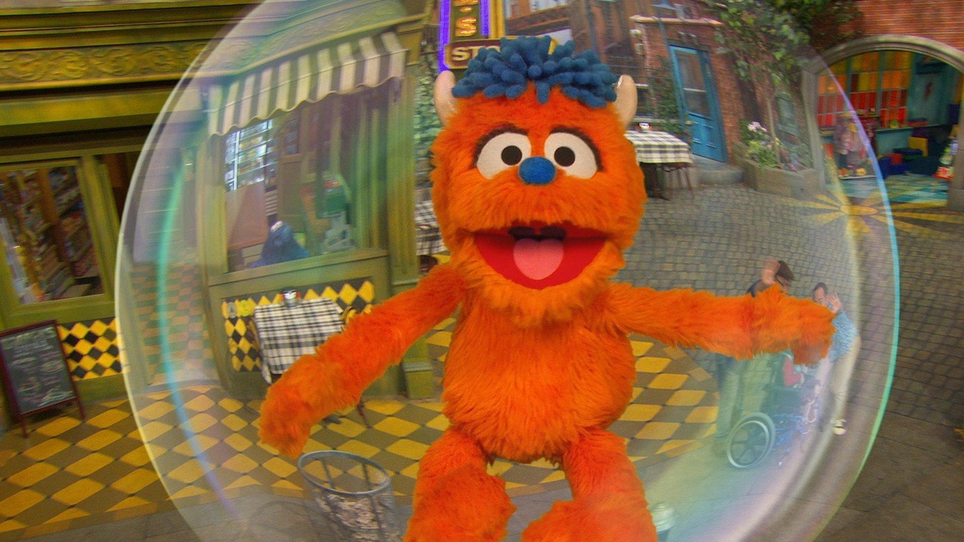 Still from Rudy Blows His First Bubble