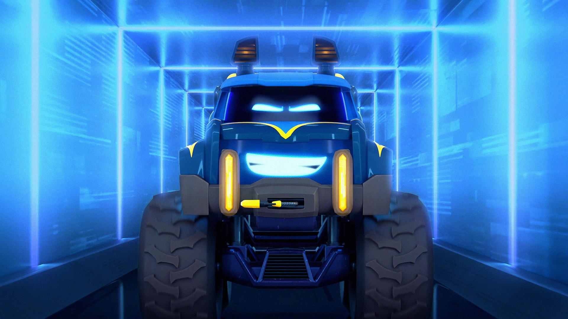 Still from Meet the Batwheels