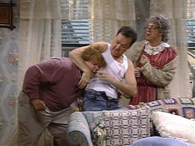Still from Michael Keaton/Morrissey